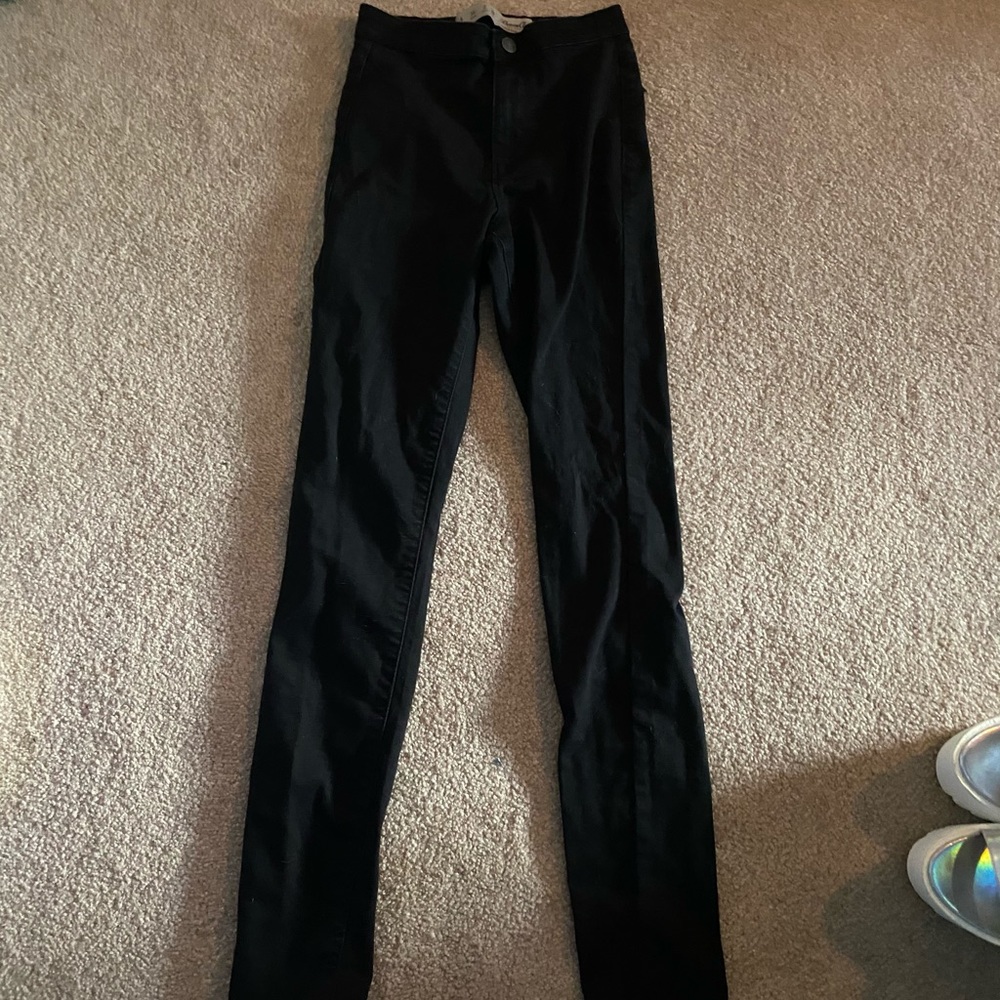 Stretch Black Jeggings